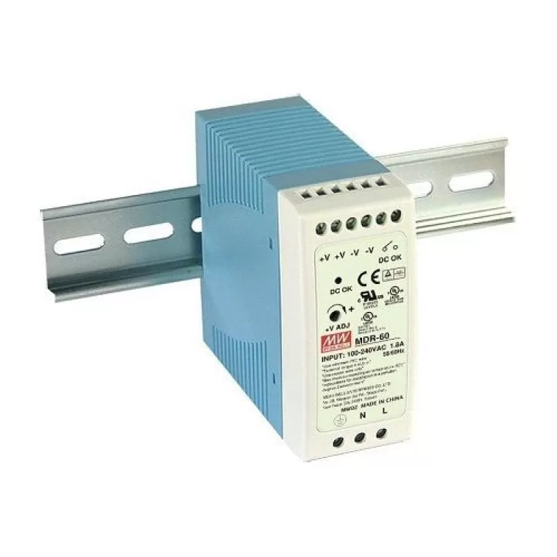 Accesoriu supraveghere Mean Well MDR-60-24 Sursa de alimentare 24V DC
