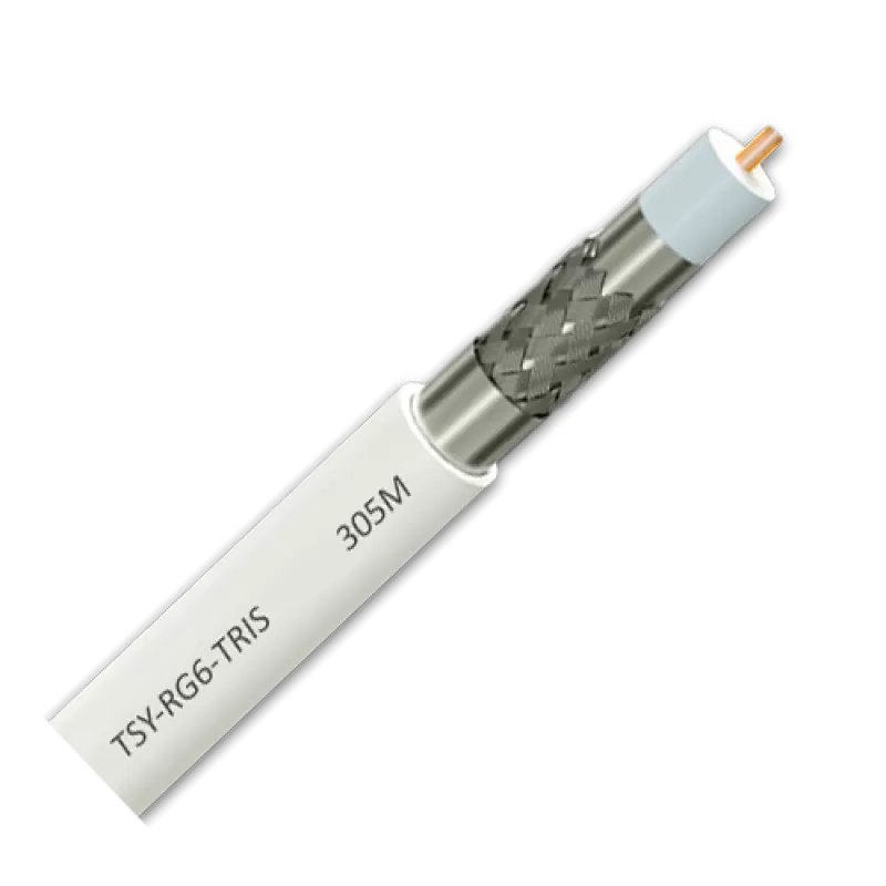 Cablu coaxial RG 6 TRISHIELD
