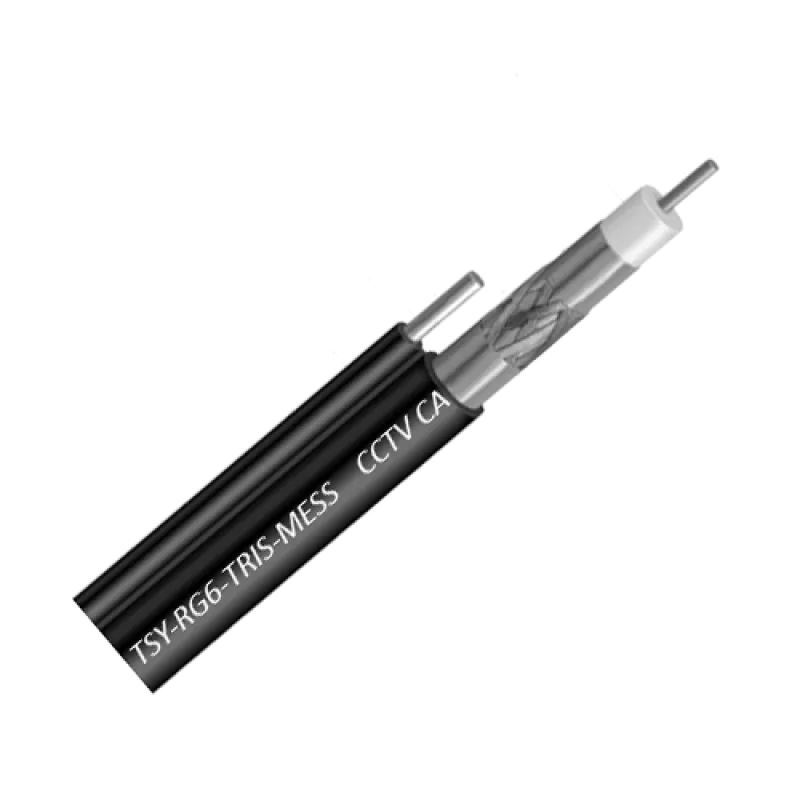 Cablu Coaxial RG6 TRISHIELD autoportant