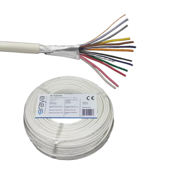 Cablu de alarma 12 fire ecranate