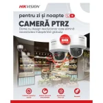 CAMERA IP DOME PTRZ 8MP IR 40M 2.8-12MM MIC - imagine 2