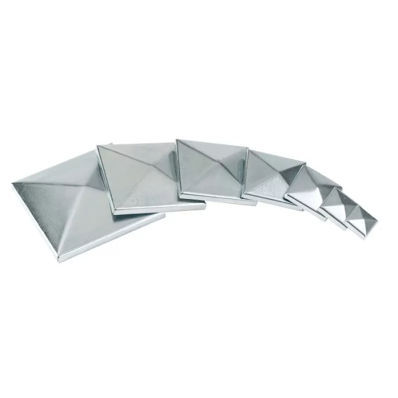 CAPAC PATRAT 80X80 GALVANIZAT