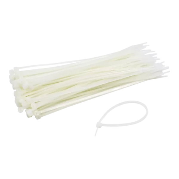 Coliere de plastic 200x2.5 mm