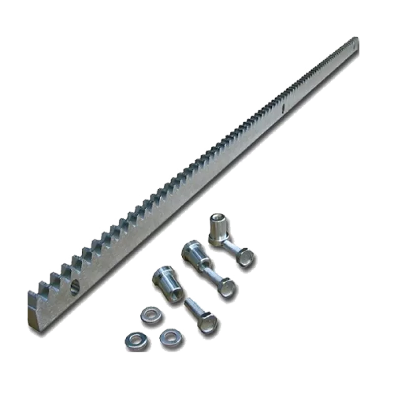 Cremaliera metalica zincata 30x12 mm - lungime 1M CRM4