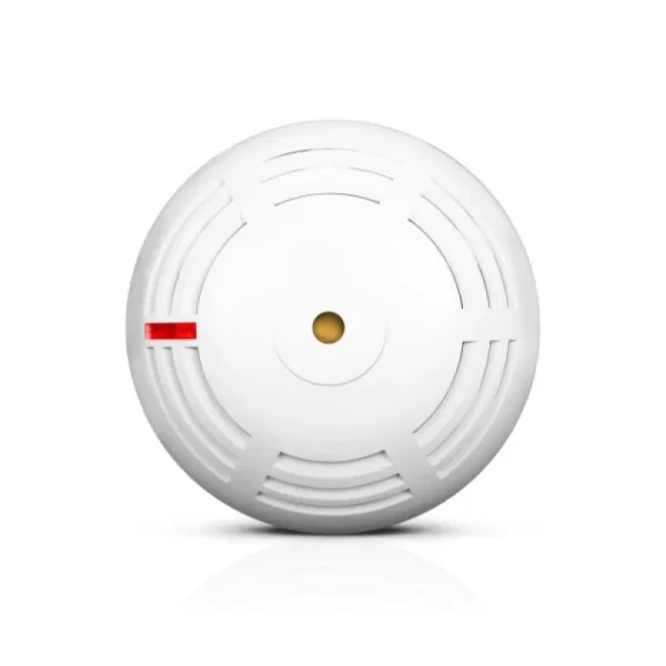 Detector de fum standalone Satel wireless cu alarma acustica și optica