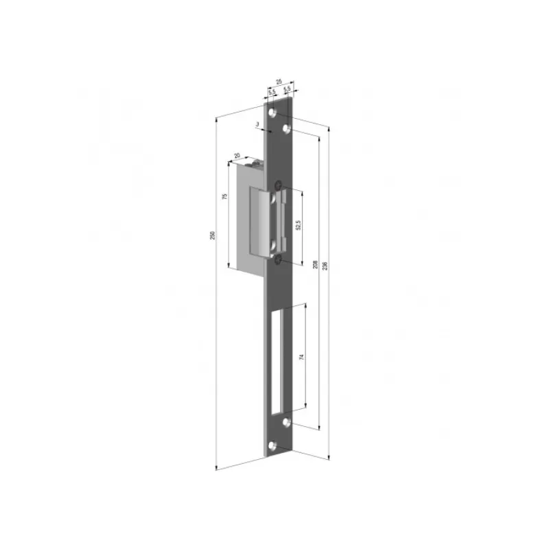 Yala electromagnetica fail locked Yala electromagnetica fail locked