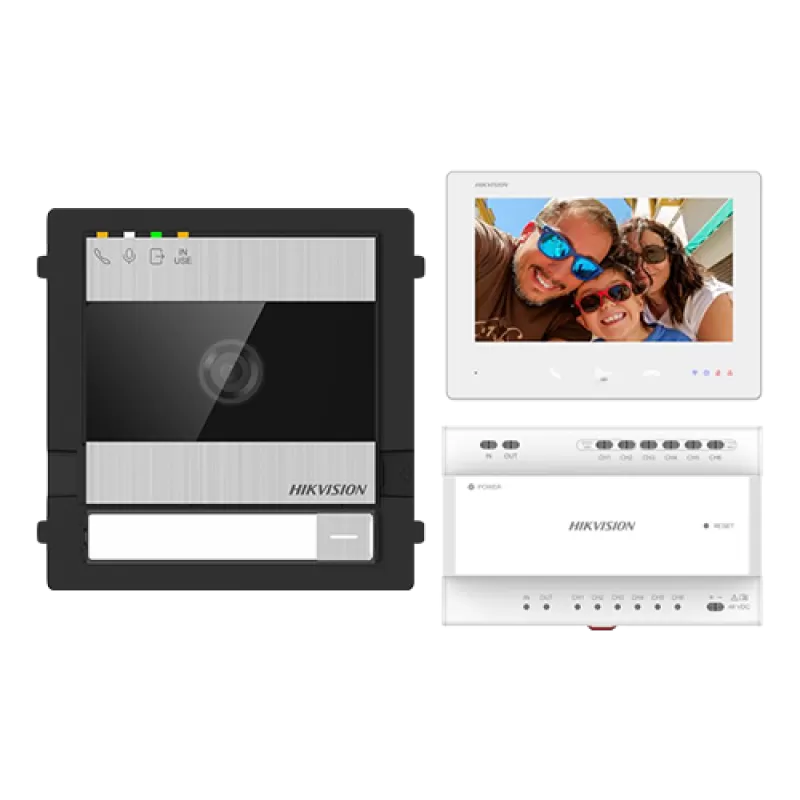 KIT videointerfon 2 fire pentru 1 familie