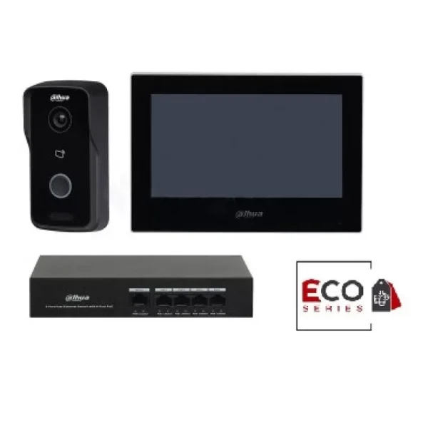 Kit videointerfon IP Dahua