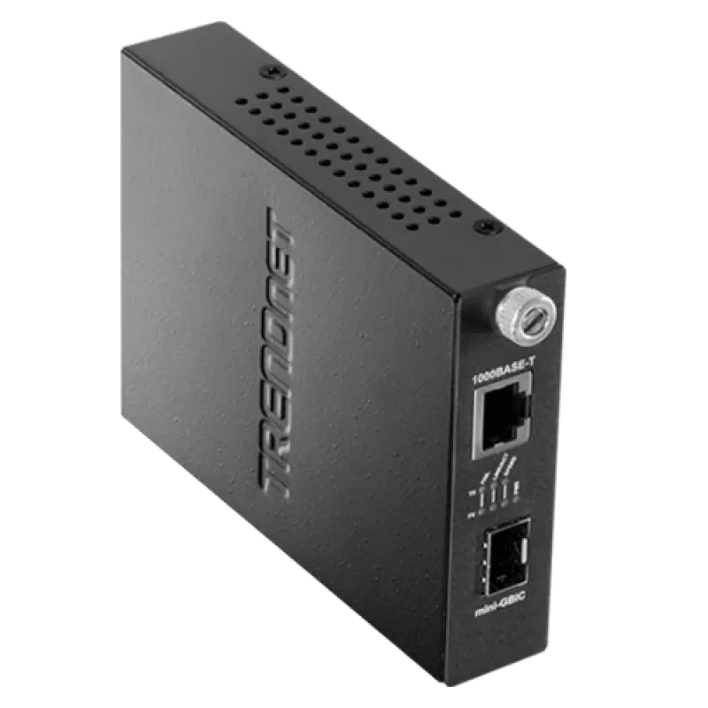 Mediaconvertor Gigabit - SFP fibra optica (pt TFC-1600) - TRENDnet TFC-1000MGA Mediaconvertor Gigabit - SFP fibra optica (pt TFC-1600) - TRENDnet TFC-1000MGA