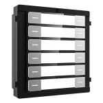 Modul extensie afisaj 12 familii pentru Interfon modular - HIKVISION DS-KD-K12 - imagine 3