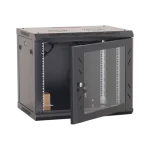Rack perete 12U 19' 600x600, capacitate incarcare 80 Kg, negru - ASYTECH Networking ASY-12U-6060W - imagine 4