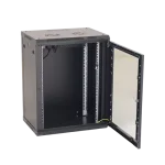Rack perete 18U 19' 600x600, capacitate incarcare 80 Kg, negru - ASYTECH Networking ASY-18U-6060W - imagine 4