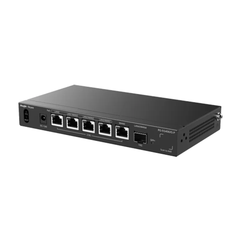 Router 5 x RJ45 2.5G (4 x PoE+)