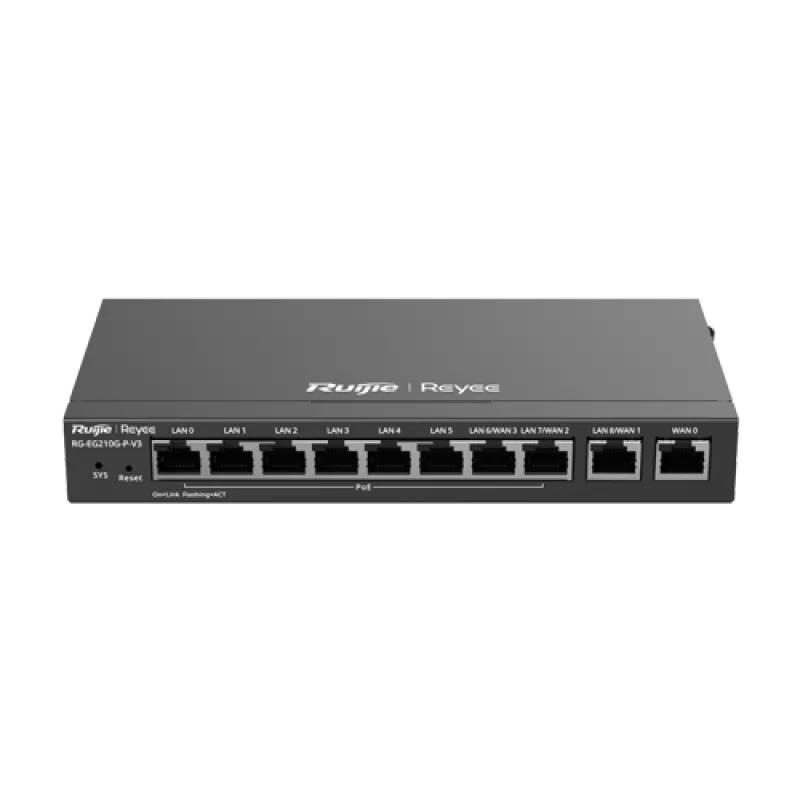 Router 8 x RJ45 1G PoE