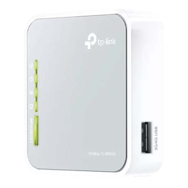 Router wireless portabil TP-LINK TL-MR3020 N300 3G/4G - TP-LINK TL-MR3020