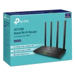 Router wireless TP-LINK Archer C6 Dual-Band WiFi 5 Gigabit cu Tehnologie OneMeshâ¢ ArcherC6 - imagine 4