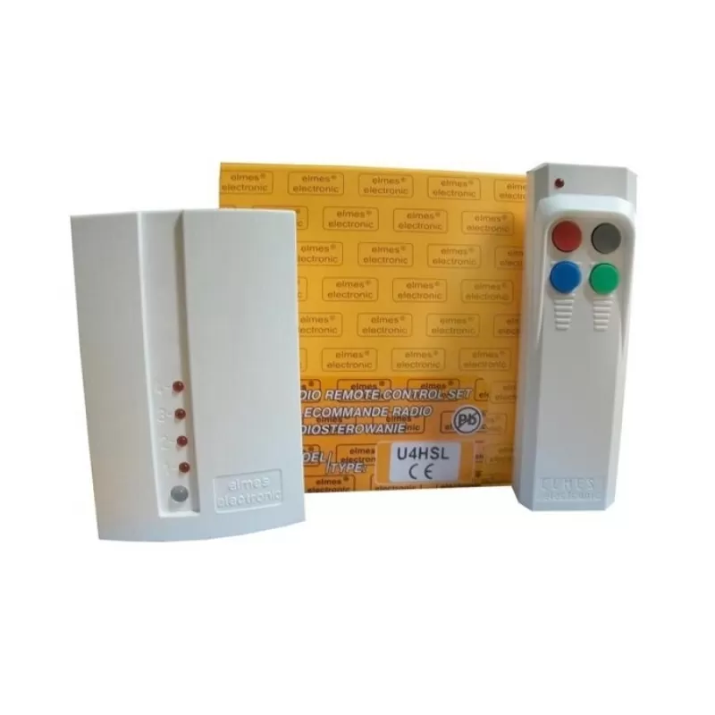 SET EMITATOR BUTON DE PANICA + RECEPTOR 4 CANALE