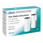 Sistem Mesh Wireless TP-LINK Deco M4(pachet de 2) AC1200 Gigabit DecoM4(2-pack) - imagine 3