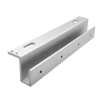 Suport aluminiu UZL pt. montaj electromagnet tip CSE-280P pe usi sticla fara rama CSE-280P-UZL - imagine 2