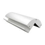 Suport aluminiu UZL pt. montaj electromagnet tip CSE-280P pe usi sticla fara rama CSE-280P-UZL - imagine 3