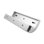 Suport aluminiu UZL pt. montaj electromagnet tip CSE-280P pe usi sticla fara rama CSE-280P-UZL - imagine 4