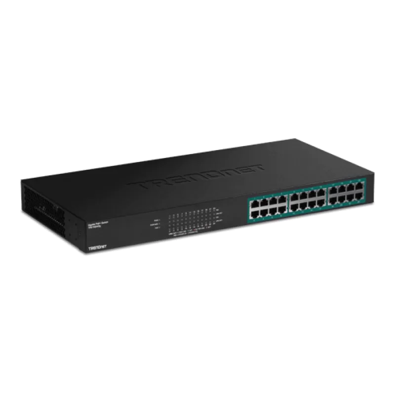Switch 24 porturi Gigabit PoE+ 370W - TRENDnet TPE-TG240G Switch 24 porturi Gigabit PoE+ 370W - TRENDnet TPE-TG240G
