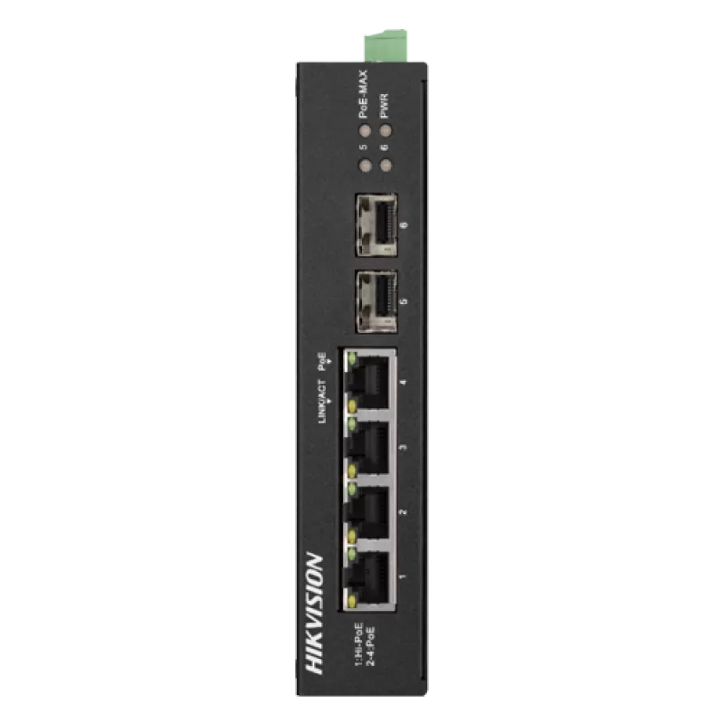 Switch 4 porturi Gigabit PoE