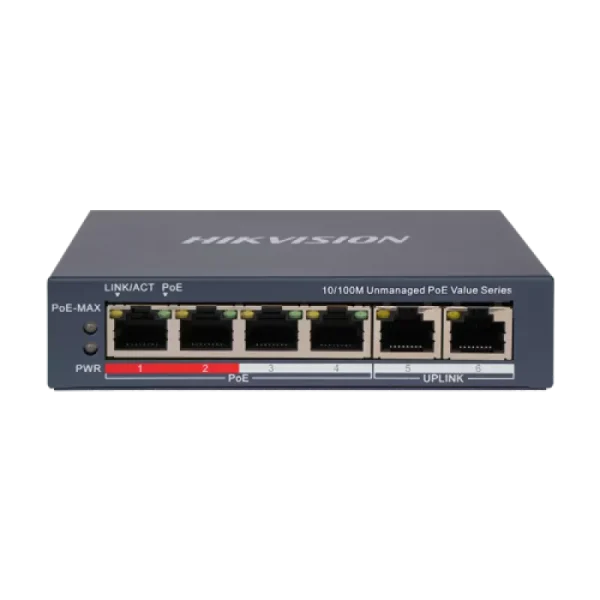 Switch 4 x RJ45 10/100 Mbps PoE