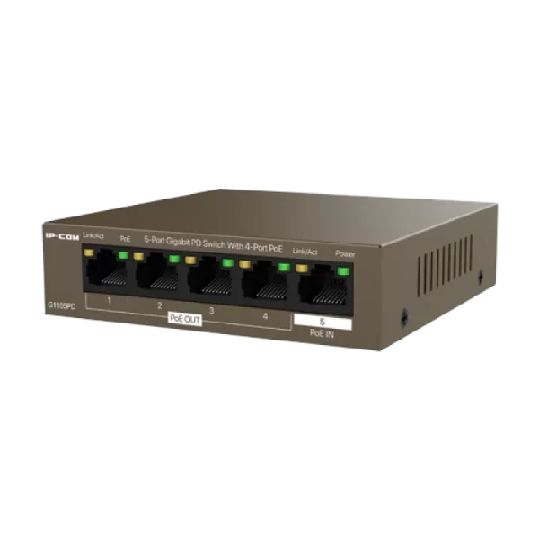 Switch 4 x RJ45 1G PoE Out 802.3af