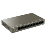 1 x RJ45 Gigabit Uplink - IP-COM G1109P-8-102W