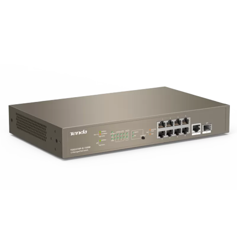Switch 8 porturi PoE Gigabit