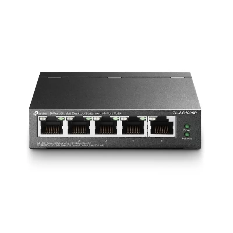 Switch 4 x RJ45 1G PoE