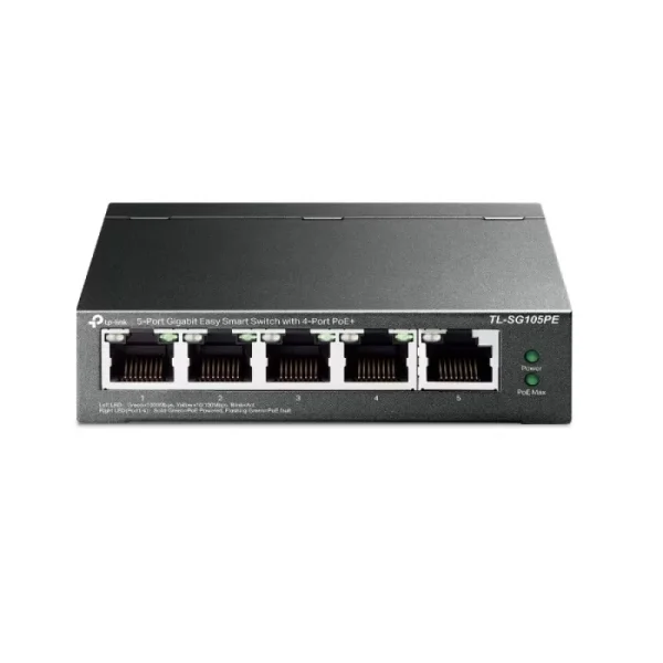 Switch 4 x RJ45 1G PoE