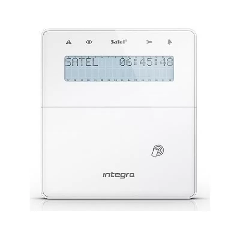 Tastatura alarma Satel INT-KLFR-W