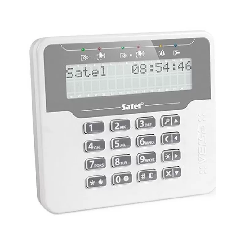 Tastatura alarma Satel VERSA-LCDM-WH