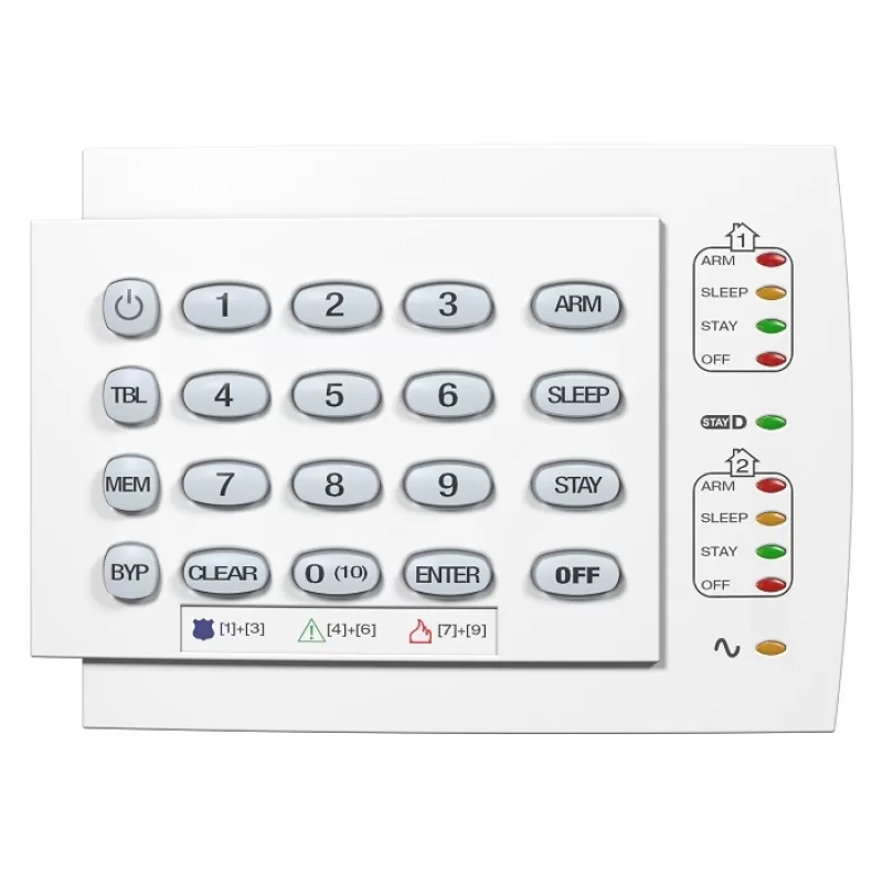 TASTATURA CABLATA LED CU 10 ZONE