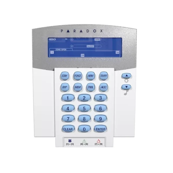 TASTATURA RADIO LCD CU 32 ZONE