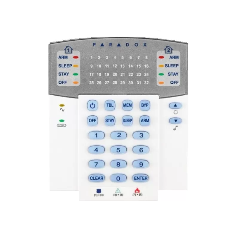 TASTATURA RADIO LED CU 32 ZONE