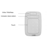 TASTATURA WIRELESS CU CITITOR PROXIMITATE - imagine 2