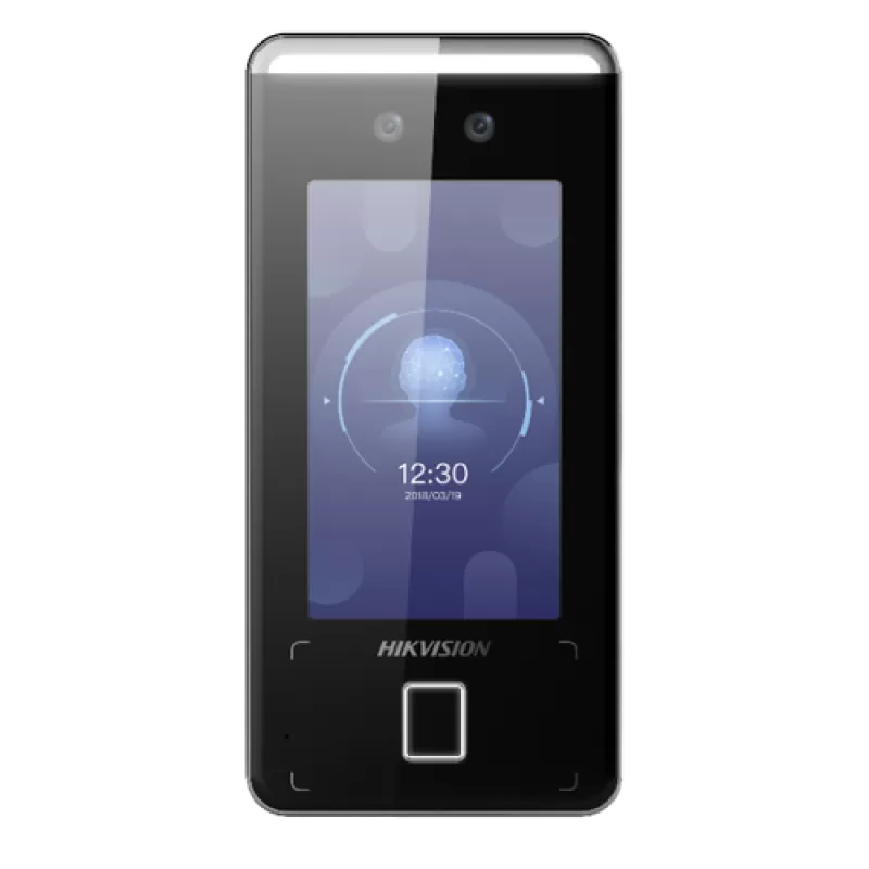 Terminal standalone IP de control acces si pontaj cu recunoastere faciala