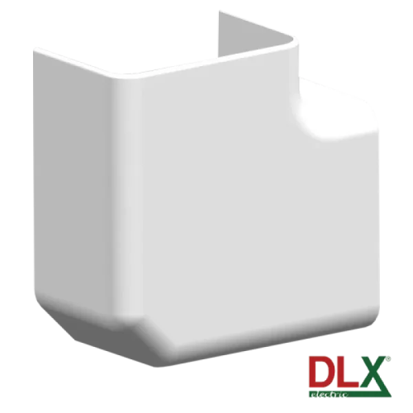 Unghi plan 90Â° ajustabil pentru canal cablu 102x50 mm - DLX DLX-102-03