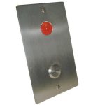 BUTON RESETARE SLAVE, GRAVAT, CU LED 2.5MM, INOX