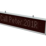 DISPLAY IP PENTRU CORIDOR, CU 12 CARACTERE