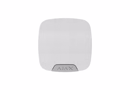 download-19.avif Sirena Ajax Superior HomeSiren Jeweller, wireless cu cititor LED alb - imagine 1