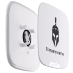 Sirena de exterior Ajax Baseline StreetSiren DoubleDeck, wireless, cu sigla personalalizata, alba