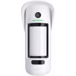 Detector miscare PIR Ajax Baseline MotionCam Outdoor, wireless, verificare foto, pet immunity, compensare temperatura, 3-15m, IP56, alb