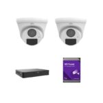 Kit supraveghere video 2 camere 5 MP interior