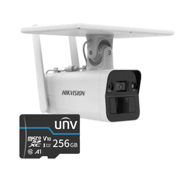 Camera 4MP, IR max. 30m, 4G, panou solar+acumulator, Audio, PIR, IP67,Card