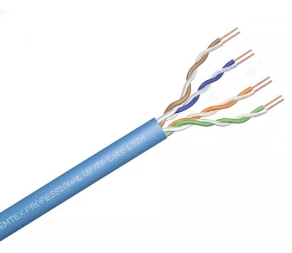 CABLU U/UTP, CAT.6, 24AWG, MANTA LSZH, ROLA 305M