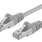 PATCH CORD FTP RJ45-RJ45 CAT.5E, LSZH, GRI, 1M